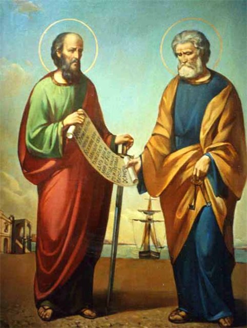 Святые первоверховные апостолоы Петр и Павел